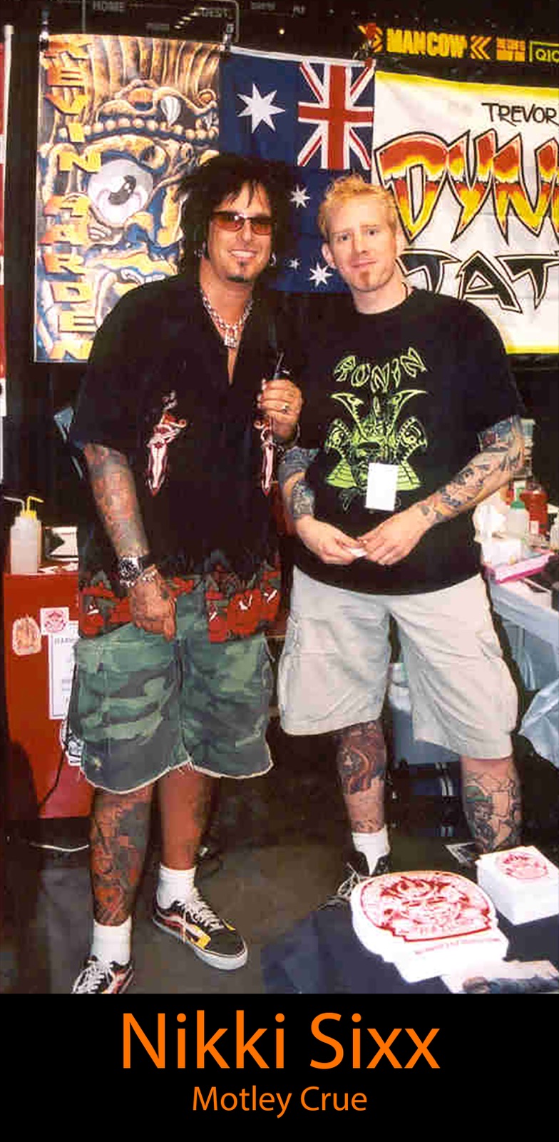 Nikki Sixx — AK Tattoo memories